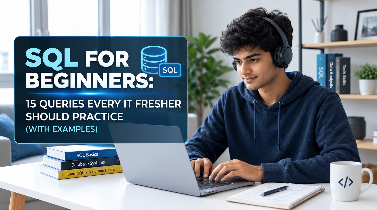 SQL for Beginners: 15 Queries Every IT Fresher Should Practice (With Examples)