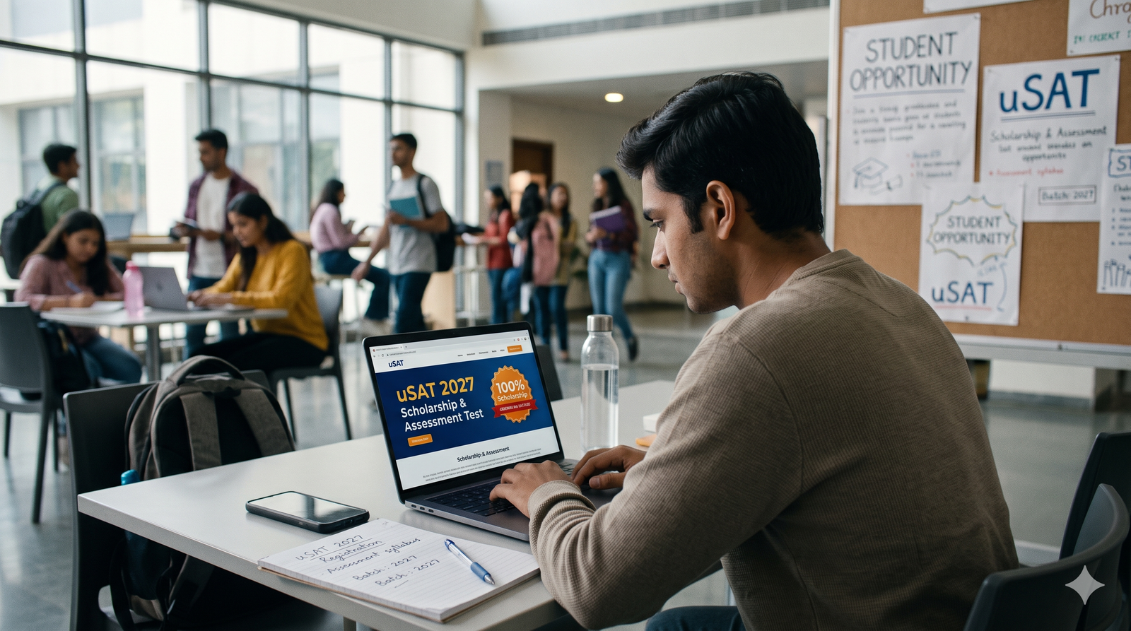 STUDENT OPPORTUNITY / 2027 GRADUATING BATCH uSAT 2027 Scholarship & Assessment Test | 100% Scholarship